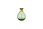 Nkuku Vases & Planters Miza Mini Glass Vase - Green