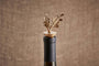 Nkuku Table Accessories Oak Leaf Brass Bottle Stopper