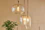 nkuku LIGHTS Otoro Statement Recycled Glass Cluster Pendant