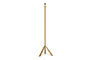 nkuku LAMPS AND SHADES Sahhil Metal Tripod Floor Lamp - Antique Brass