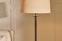 nkuku LAMPS AND SHADES Sahhil Metal Tripod Floor Lamp - Antique Bronze