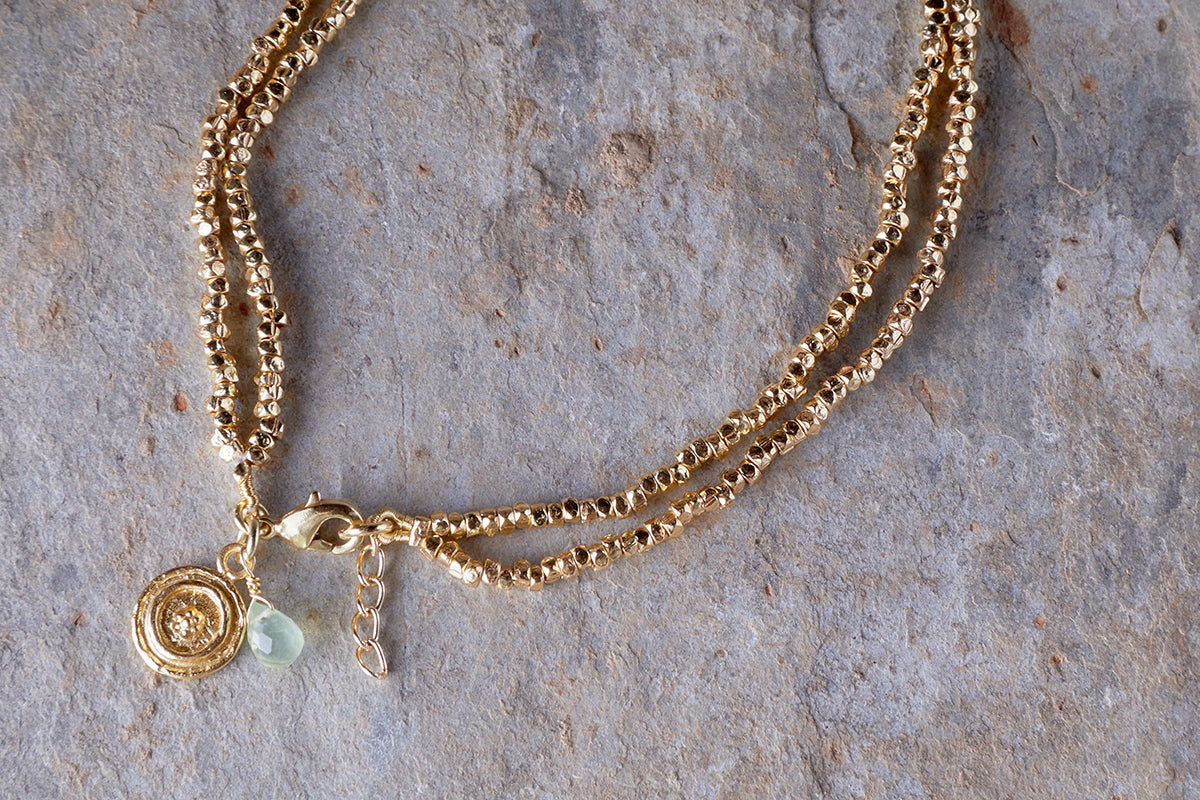 Amale Anklet - Gold-Trade nkuku