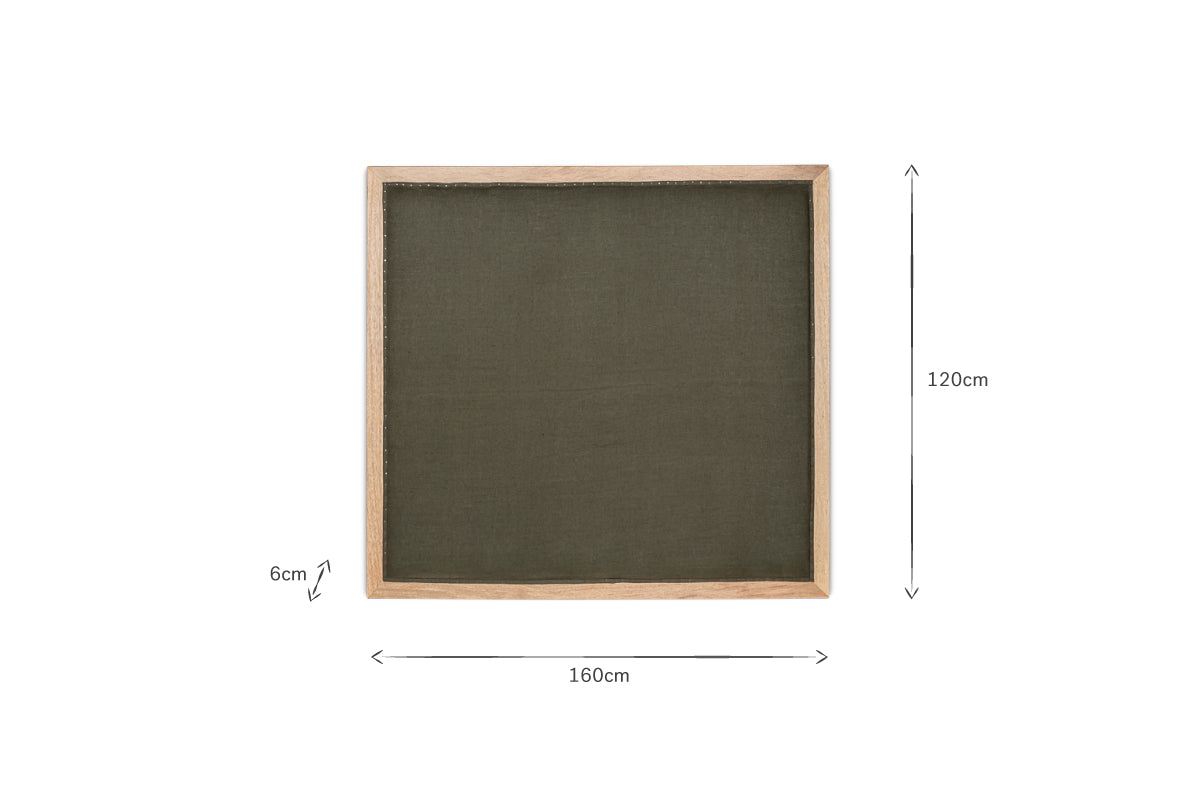 Anesha Upholstered Linen Headboard - King