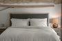 Anesha Upholstered Linen Headboard - Natural - Superking