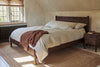 Anbu Acacia Bed - Washed Walnut