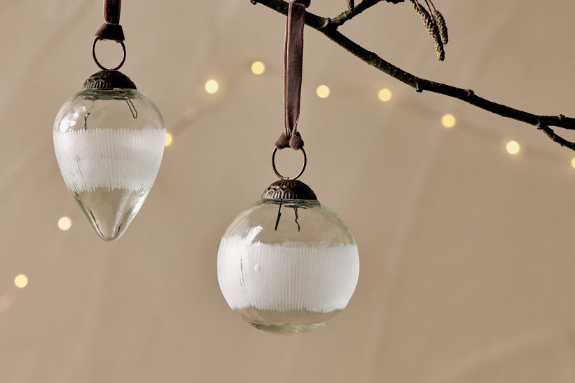 Anara Etched Bauble - (Set of 4)