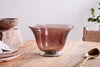 Aderonke Glass Bowl - Plum-Trade nkuku