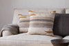 Aravali Wool Cushion Cover - Ochre