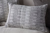 Aahna Wool Cushion Cover - Charcoal