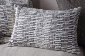 Aahna Wool Cushion Cover - Charcoal