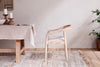 Anbu Mango Wood Upholstered Dining Chair - Natural-Trade nkuku