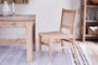 Aamani Mango Wood & Cord Dining Chair - Natural-Trade nkuku