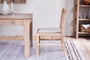 Aamani Mango Wood & Cord Dining Chair - Natural-Trade nkuku