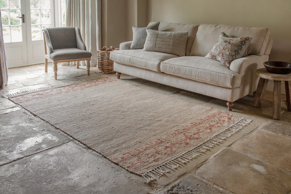 Akari Jute & Cotton Rug - Natural