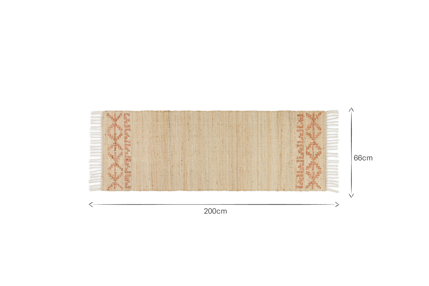Akari Jute & Cotton Runner - Natural