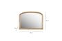 Almora Wall Mirror - Antique Brass - Extra Small