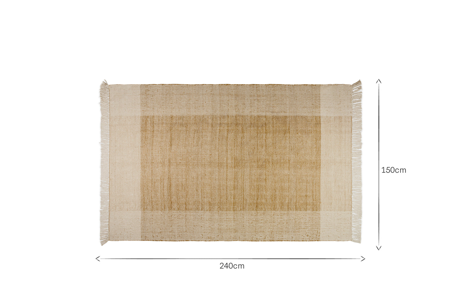 Andro Jute & Cotton Rug - Natural