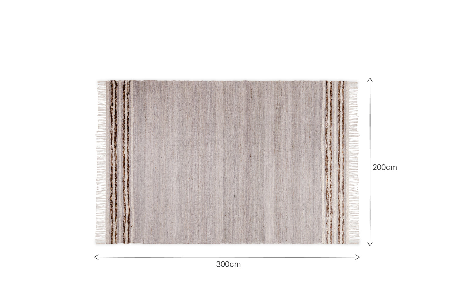 Aadita Jute & Wool Rug - Grey