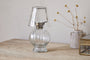 Adesola Glass Tealight Holder Lamp - Clear