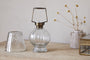 Adesola Glass Tealight Holder Lamp - Clear