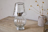 Adesola Glass Tealight Holder Lamp - Clear