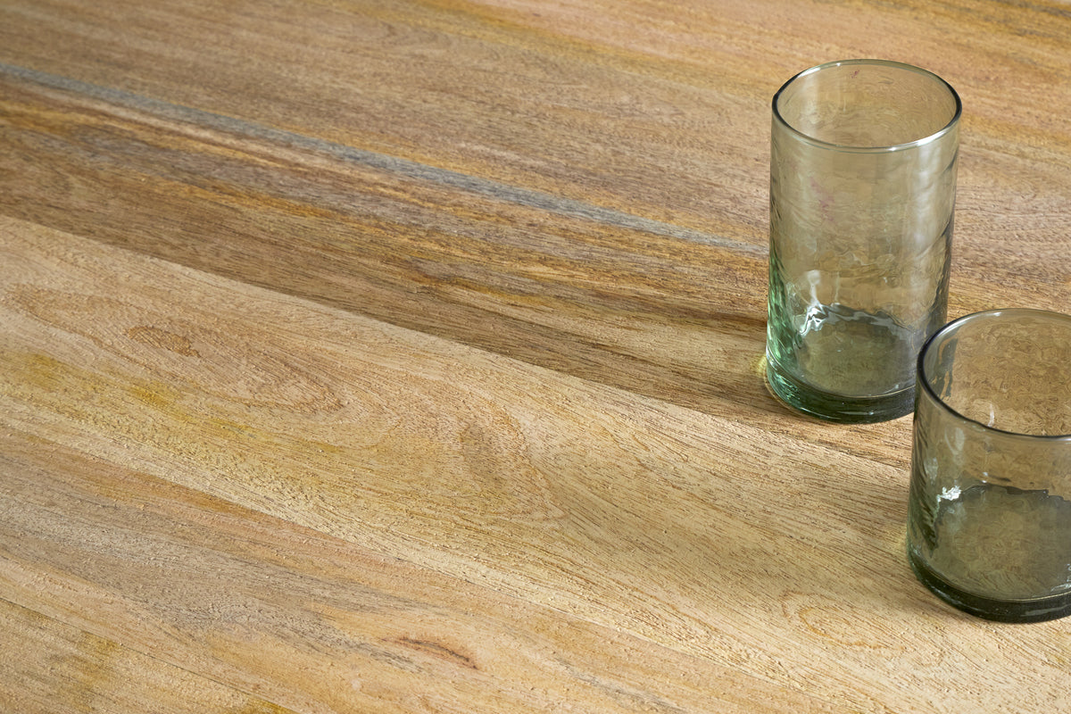 Anbu Mango Dining Table - Natural