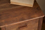 Anbu Acacia Bedside Table - Washed Walnut
