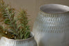 Anjuna Reactive Glaze Ceramic Vase - Off White