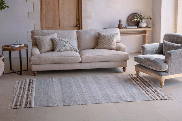 Aadita Jute & Wool Rug - Grey