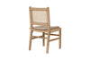 Aamani Mango Wood & Cord Dining Chair - Natural