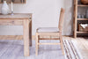 Aamani Mango Wood & Cord Dining Chair - Natural