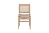 Aamani Mango Wood & Cord Dining Chair - Natural