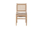 Aamani Mango Wood & Cord Dining Chair - Natural