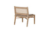 Aamani Mango Wood & Cord Occasional Chair - Natural