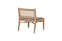 Aamani Mango Wood & Cord Occasional Chair - Natural