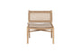Aamani Mango Wood & Cord Occasional Chair - Natural