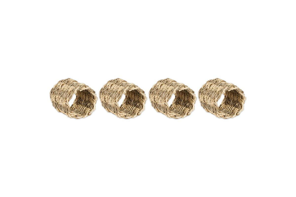 Aarushu Napkin Rings - Natural (Set of 4)