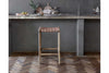 Adembi Woven Leather Counter Stool