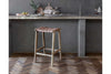 Adembi Woven Leather Counter Stool