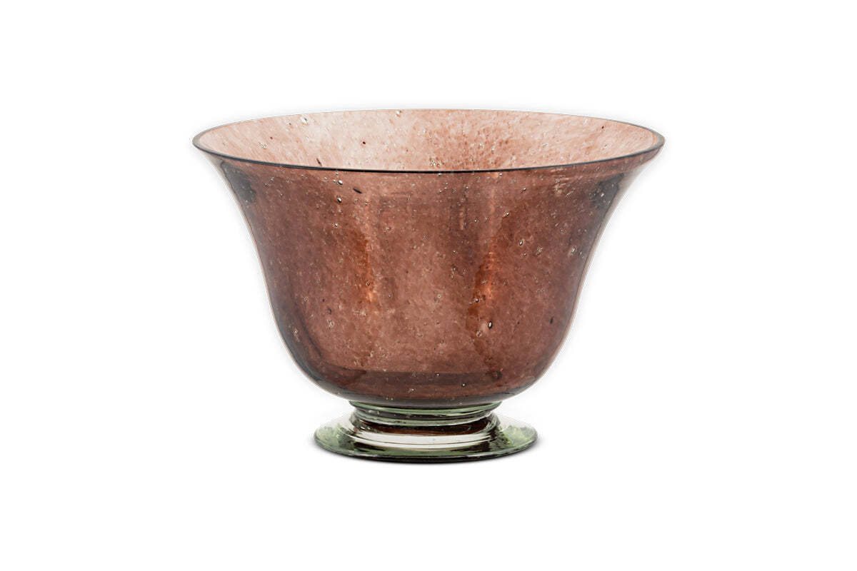 Aderonke Glass Bowl - Plum