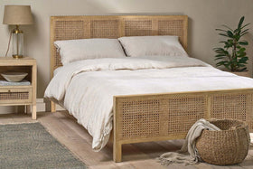 Adya Linen Duvet Cover - Natural