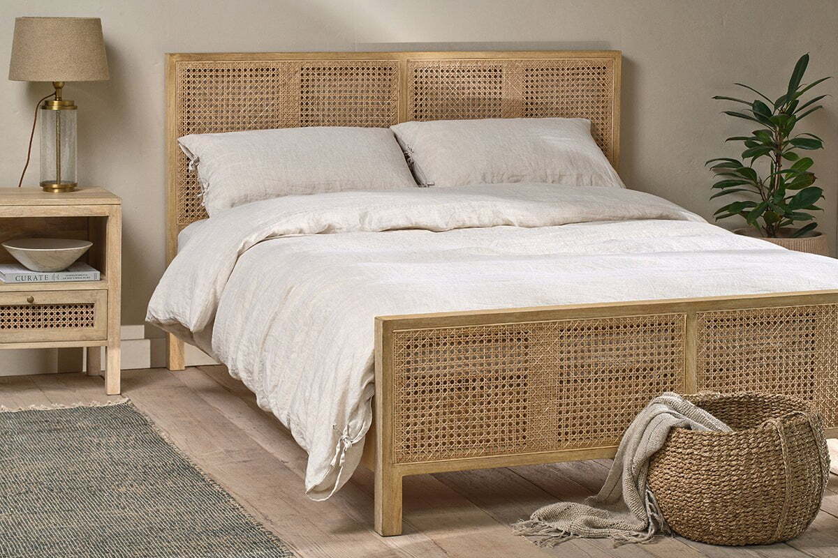 Adya Linen Duvet Cover - Natural