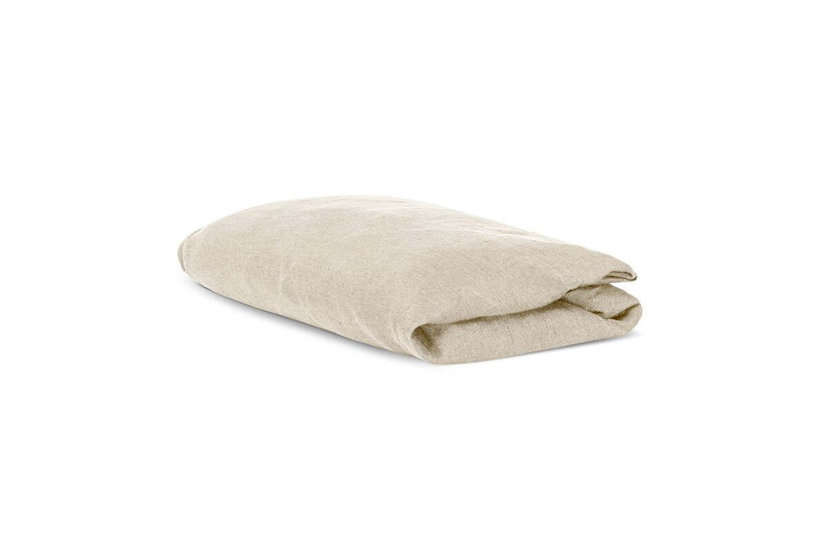 Adya Linen Fitted Sheet - Natural