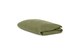 Adya Linen Fitted Sheet - Olive