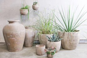 Affiti Clay Planter - Medium