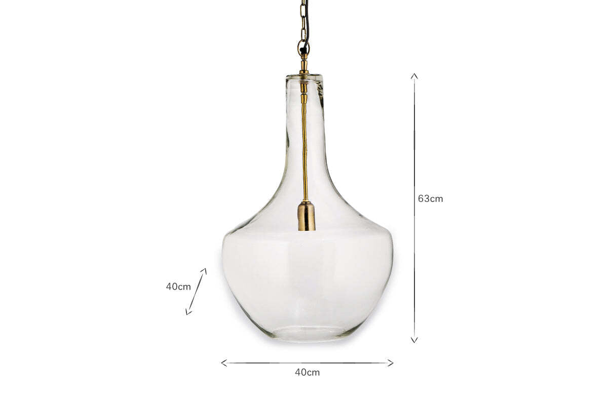 Agatarla Recycled Glass Pendant - Large