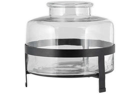 Akoro Recycled Glass Vase - Clear