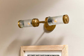 Akurdi Bathroom Double Wall Lamp