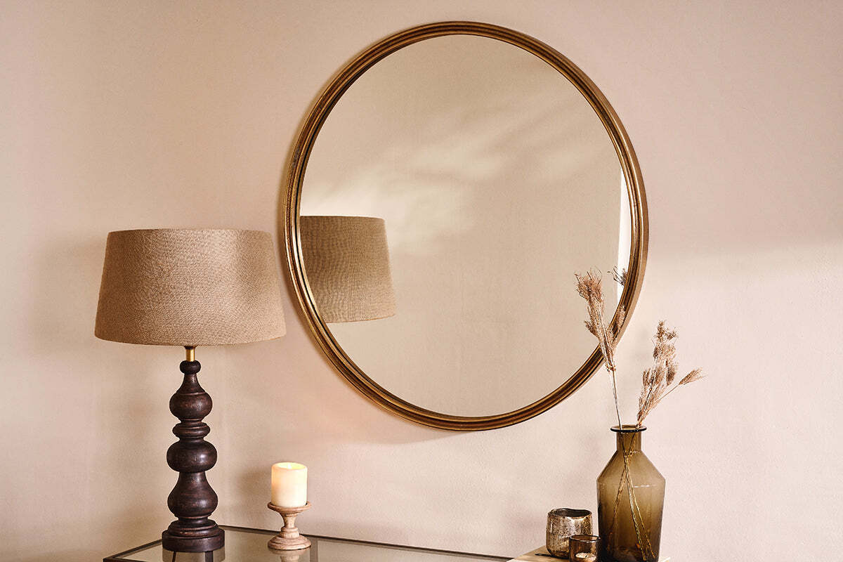 Almora Round Mirror - Large