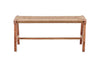 Amhara Acacia & Jute Woven Bench